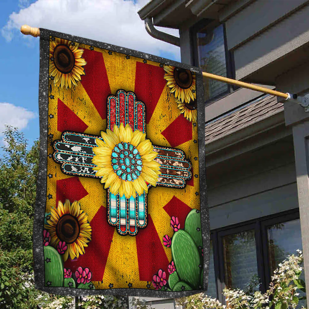 New Mexico Flag - Zia Love