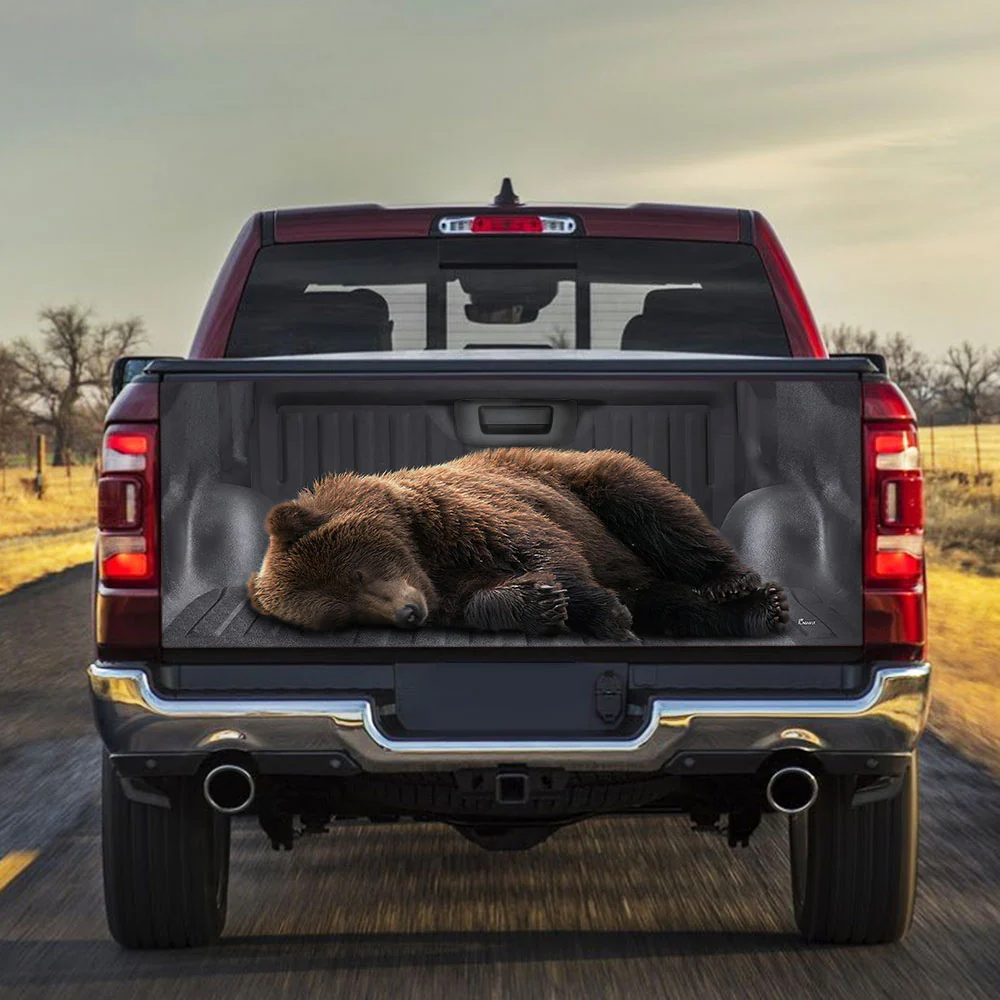 Wild Bear Truck Tailgate Decal Sticker Wrap