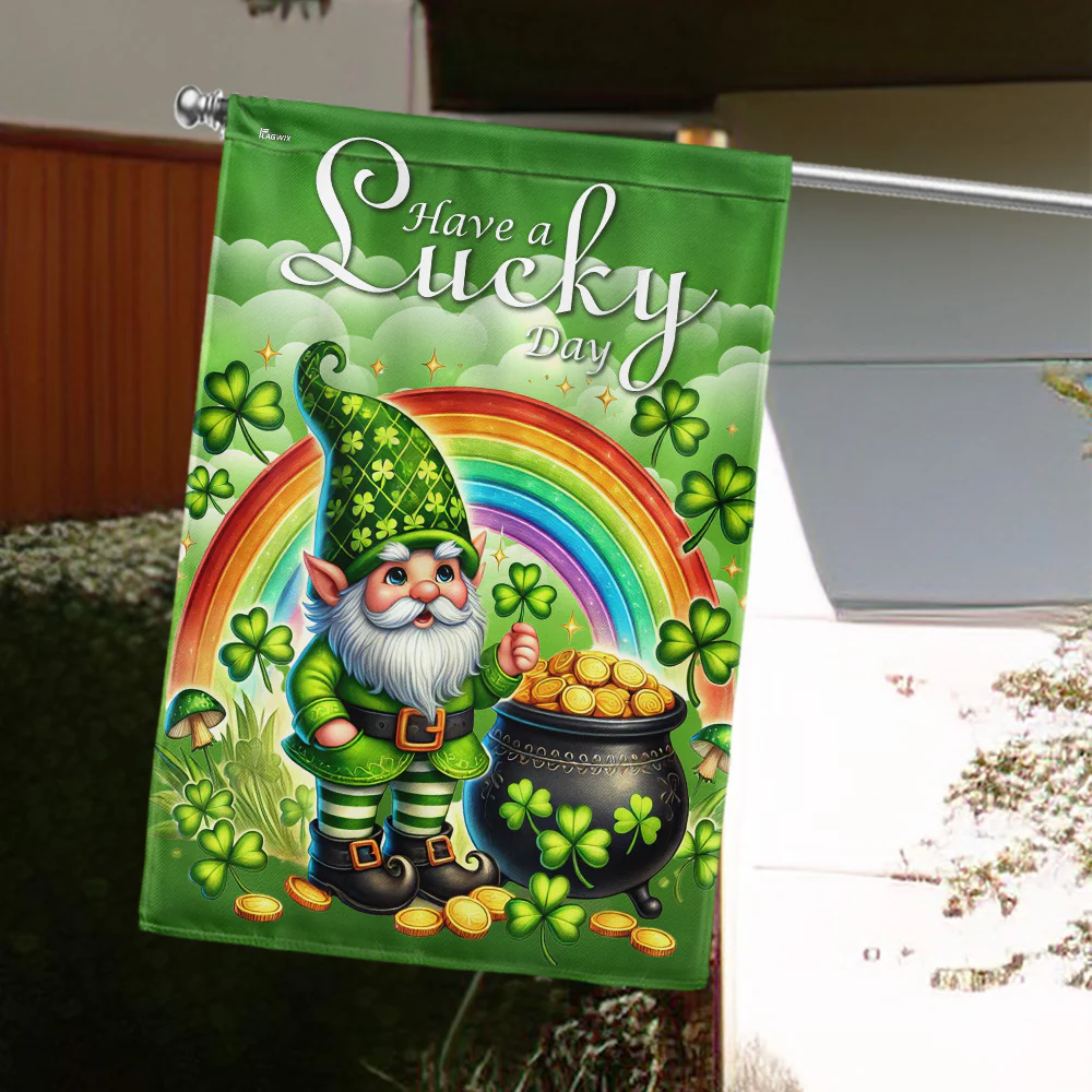 Have A Lucky Day St. Patrick's Day Irish Flag
