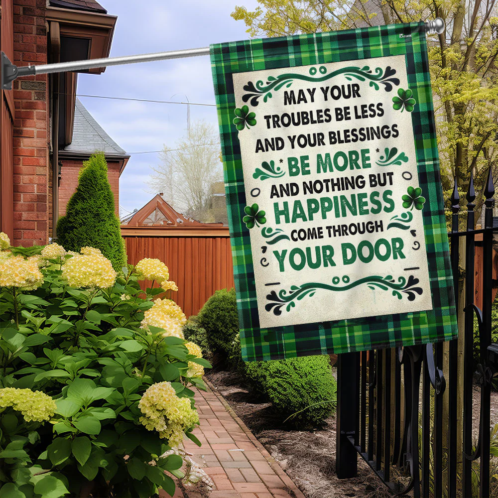 Bimipi  Irish Blessing St Patrick's Day Flag