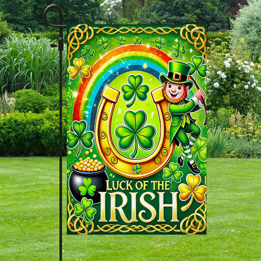 St. Patrick's Day Luck Of The Irish Flag