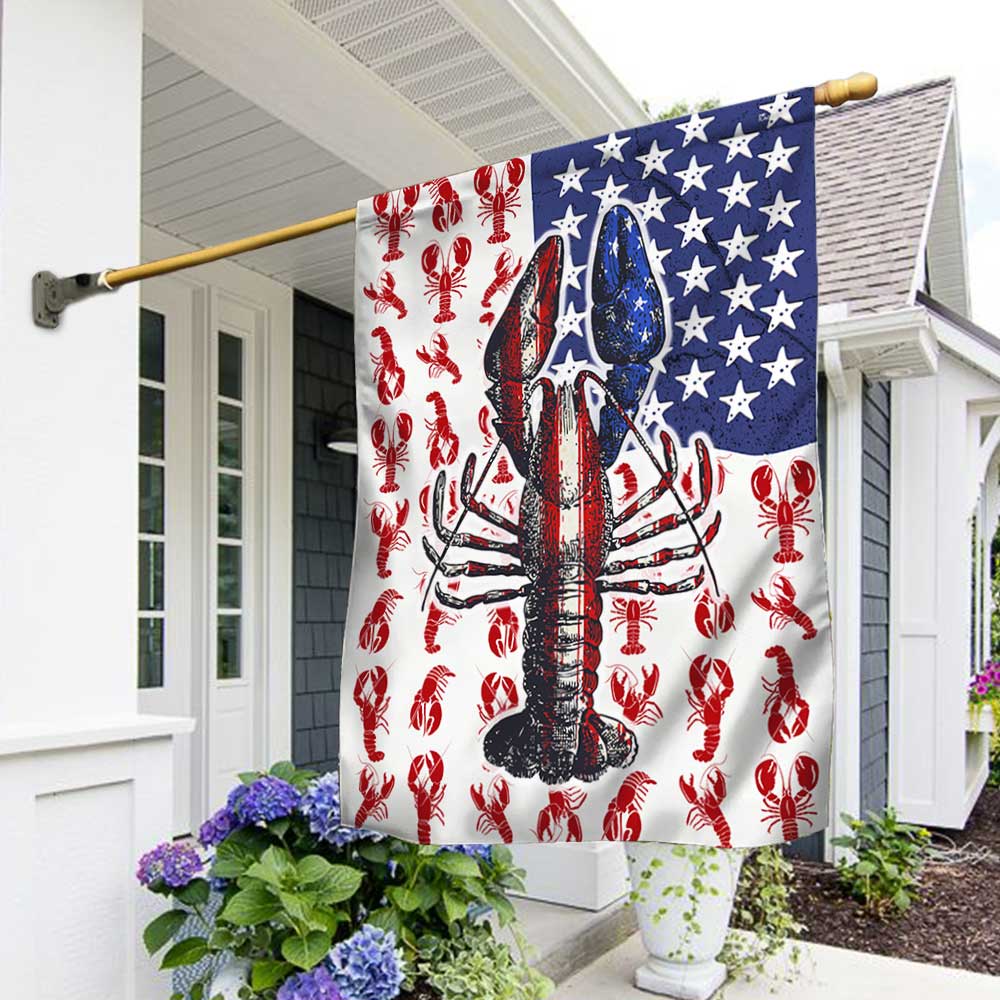 Lobster American Flag