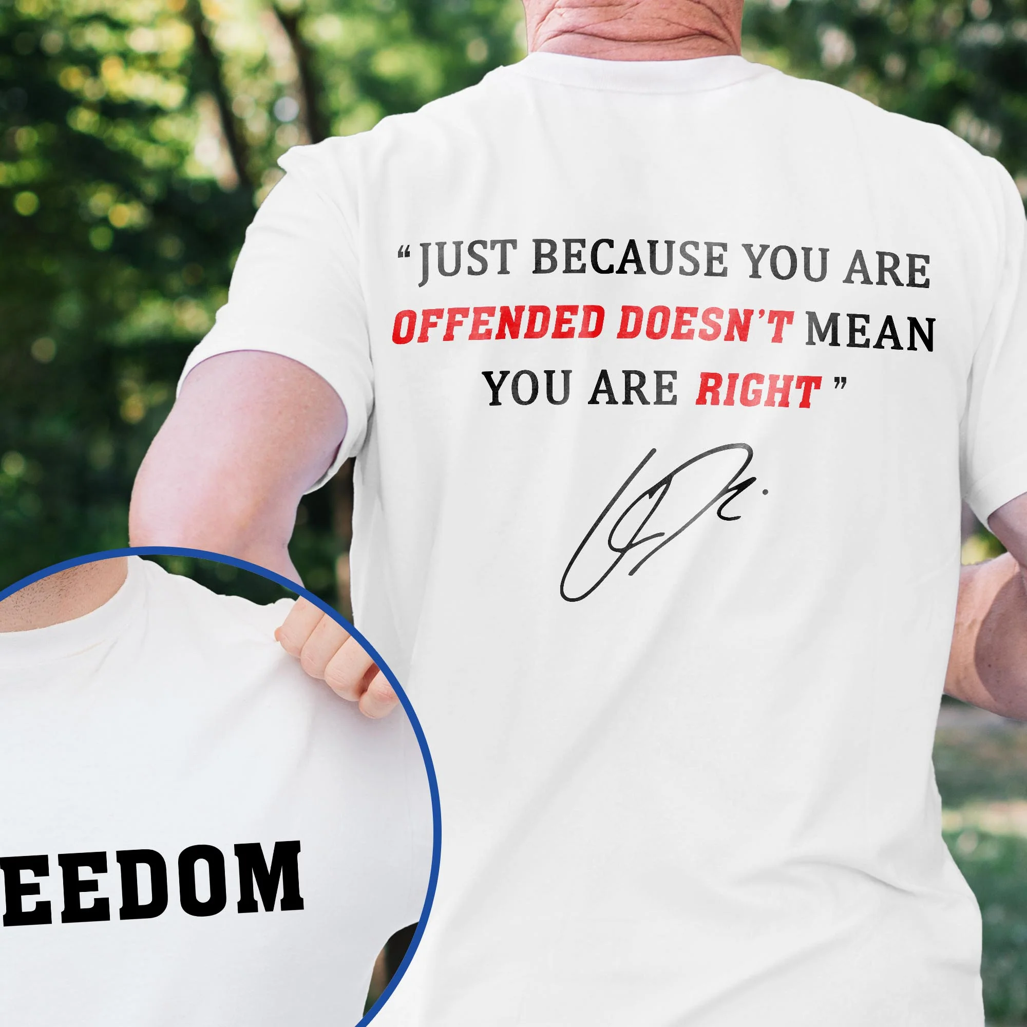 Freedom Charlie Kirk T-shirt | Patriotic Tee for Everyday Wear