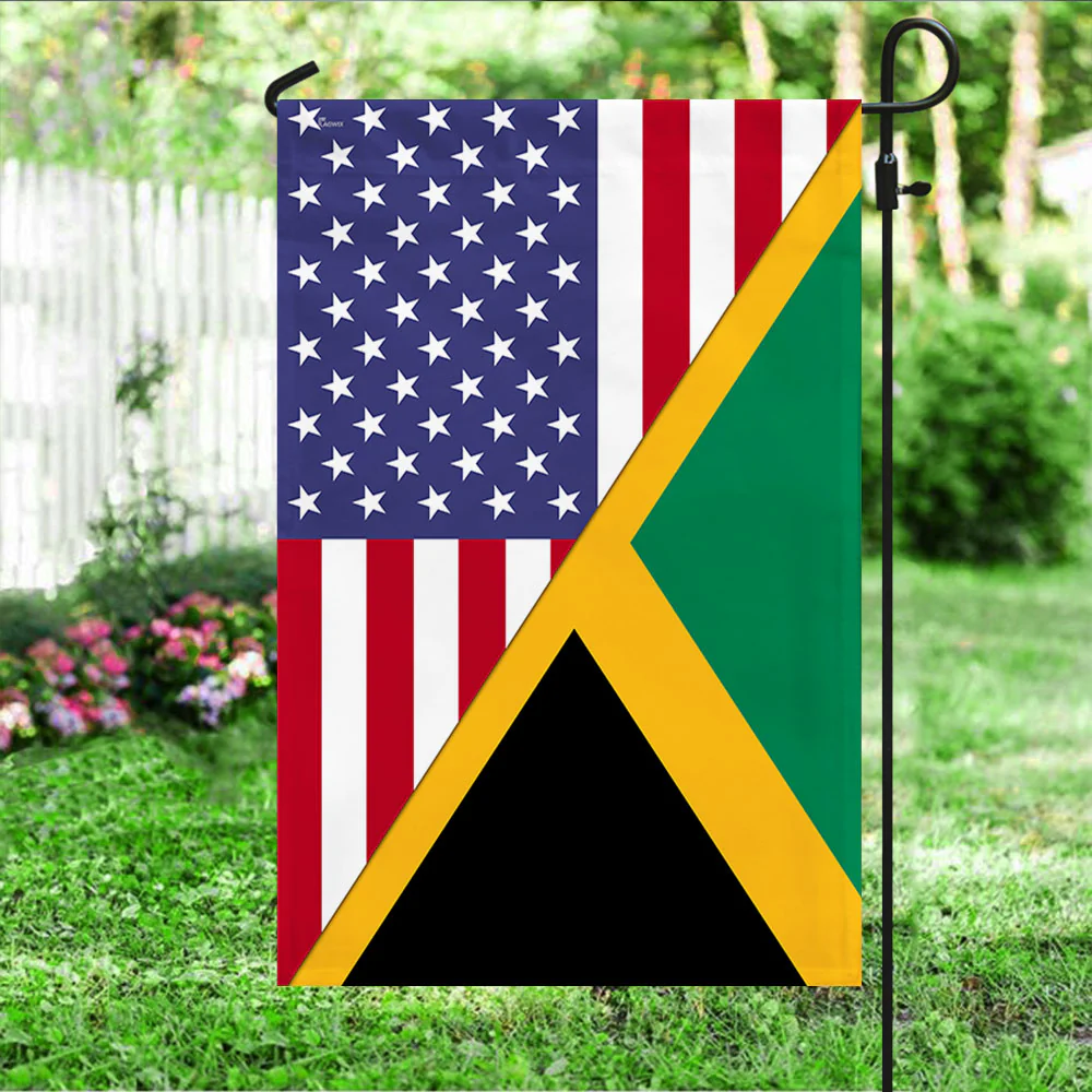 Jamaica Flag Jamaican American Flag