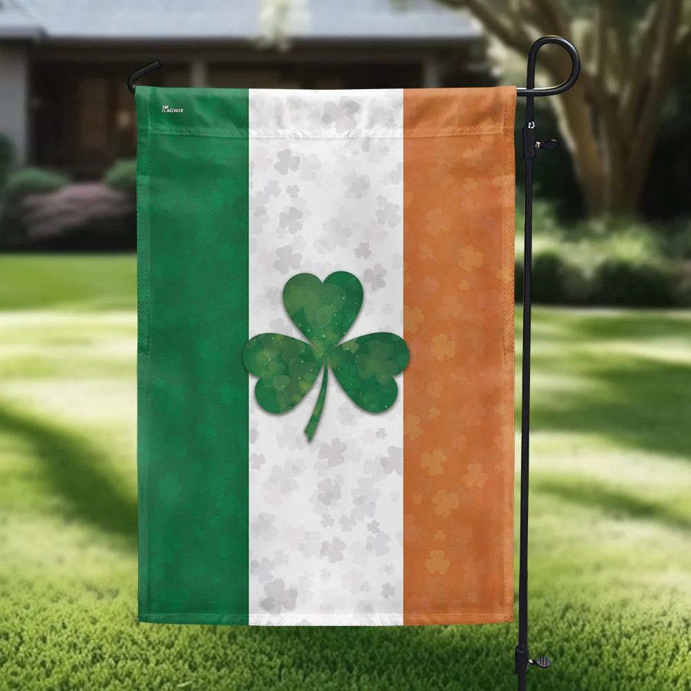Irish Shamrock St. Patrick's Day Ireland Flag