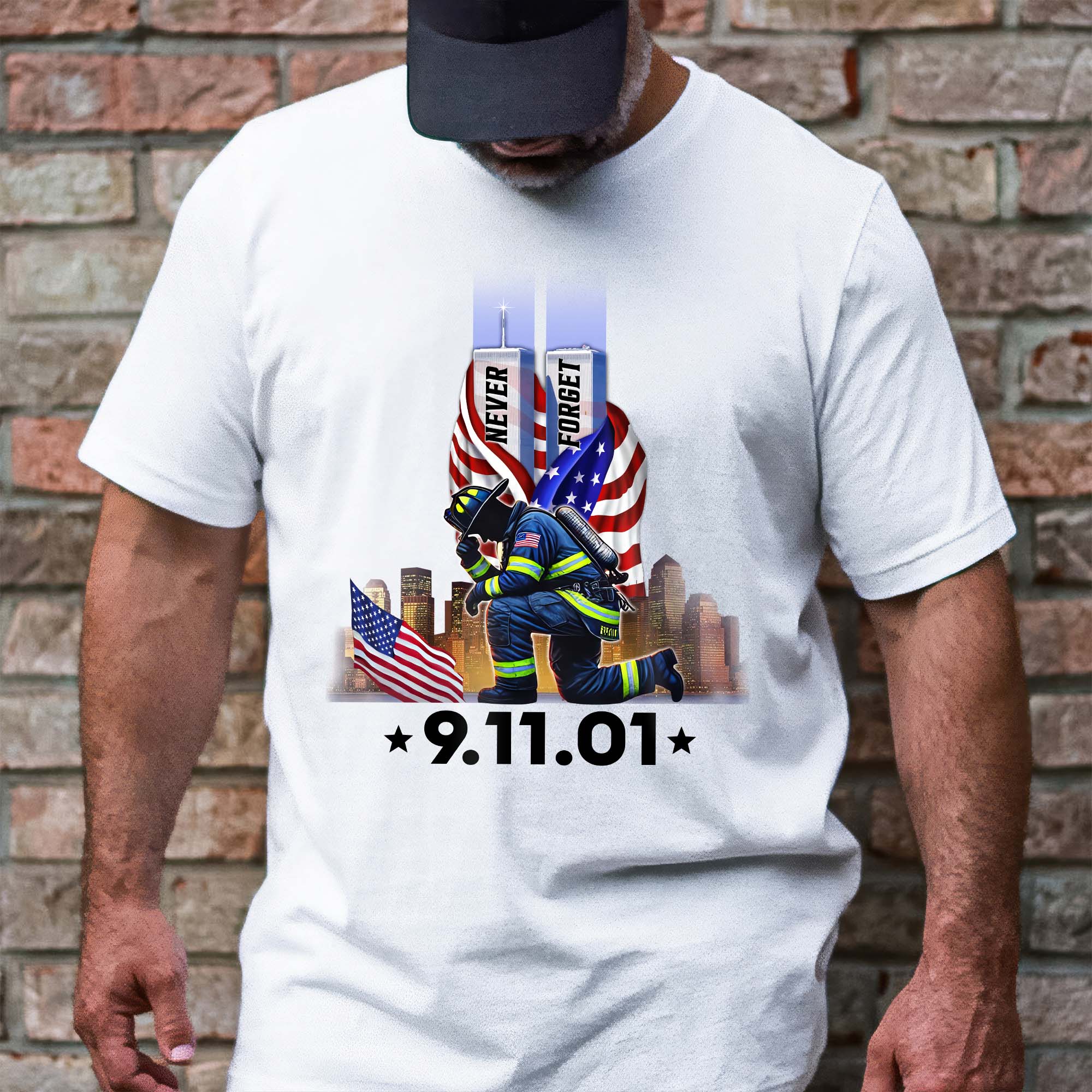 Never Forget September 11 Patriot Day 911 T-Shirt