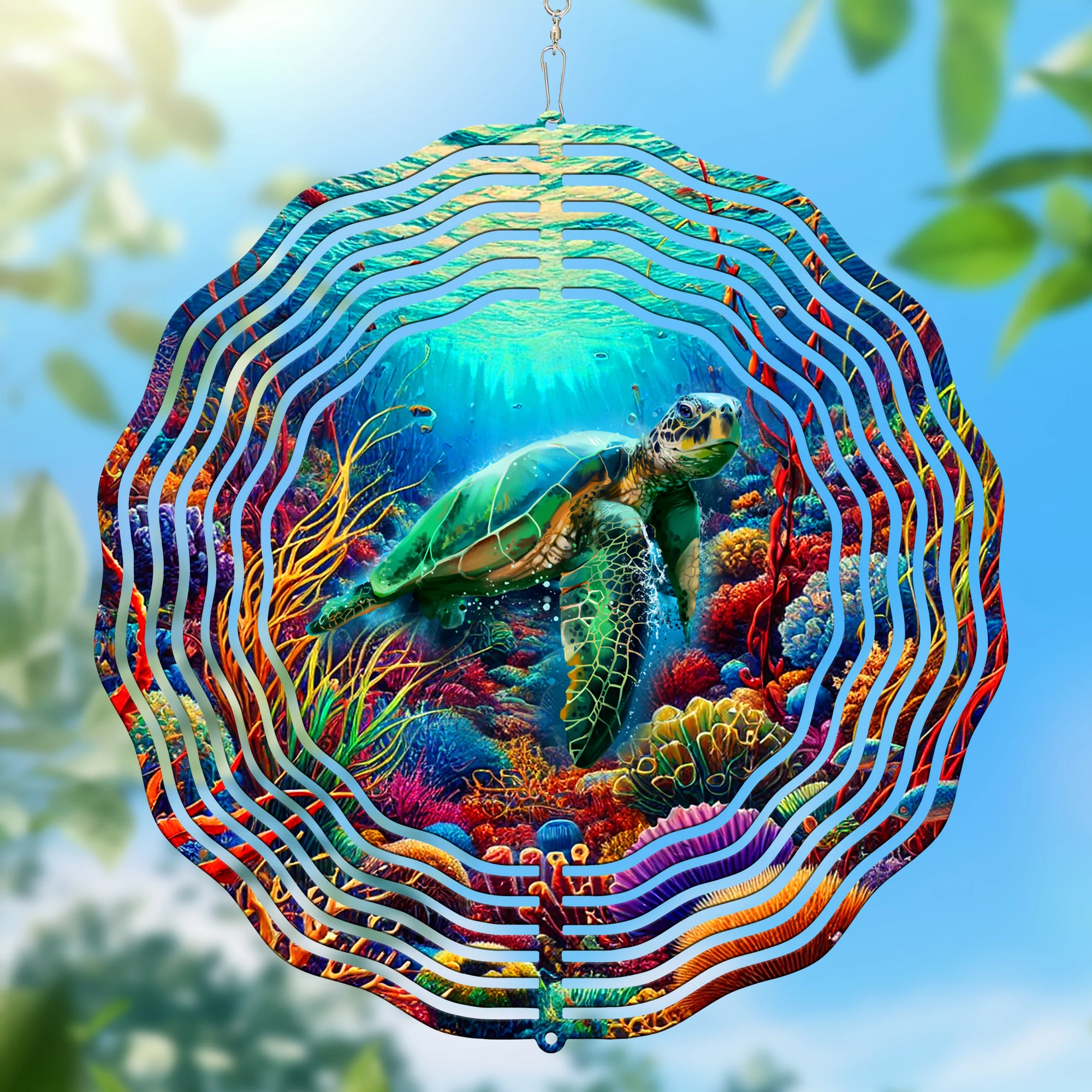 Sea Turtle Wind Spinner