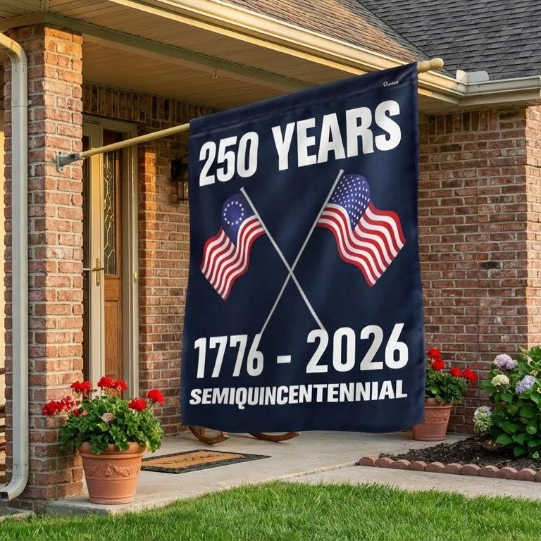 Bimipi American Flag - Bimipi America 250th Anniversary Flag for Patriotic Decor