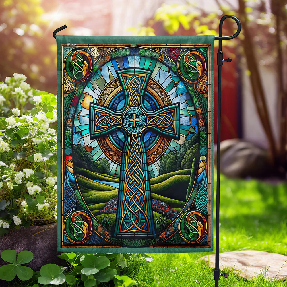 Bimipi  Irish Celtic Cross Flag