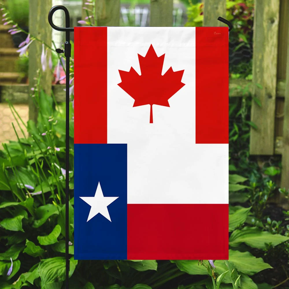 Proud Canadian Texan, Canada Texas Flag