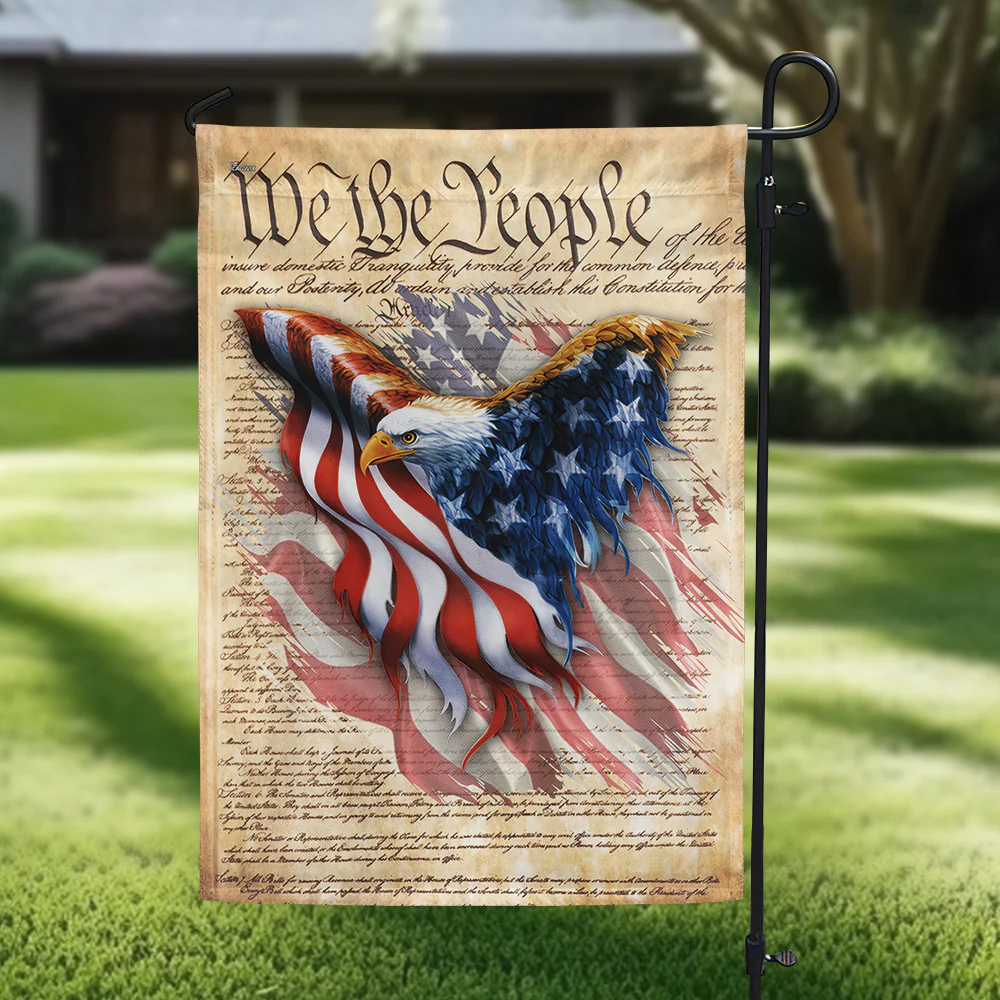 Bimipi American Flag - Patriotic Eagle, We the People, Happy 4th of july American Flag