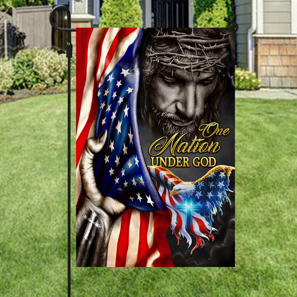Bimipi American Flag - One Nation Under God US Flag