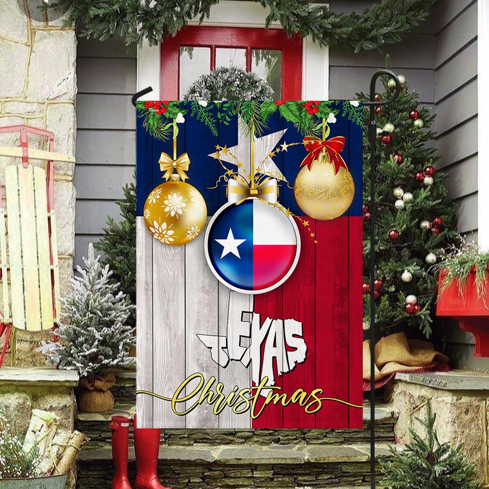 Christmas In Texas Flag TPT1220Fv1