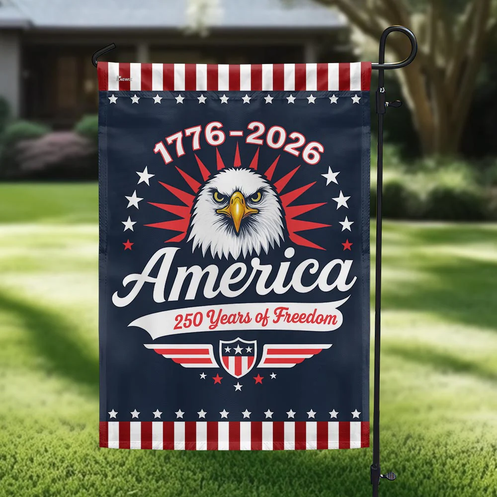Bimipi American Flag - 250 years of America Semiquincentennial Eagle Flag