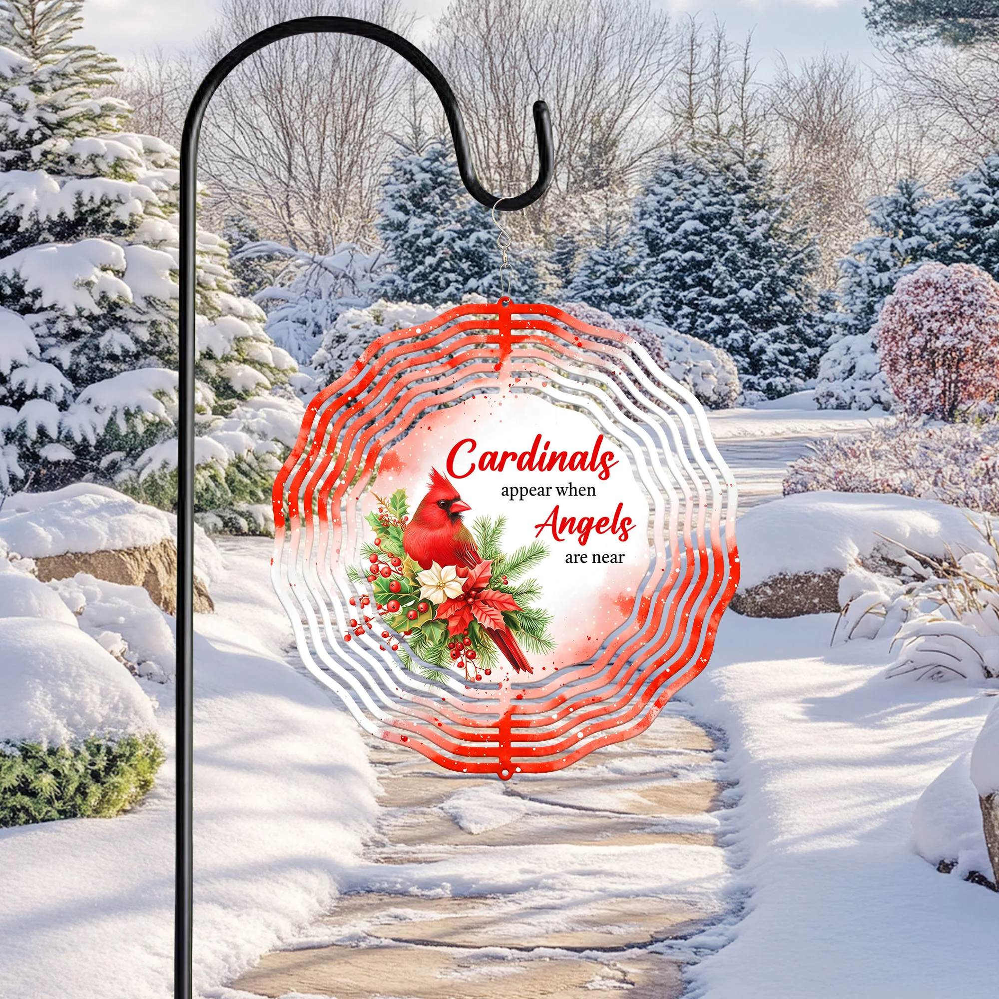 Cardinal Wind Spinner Cardinals Appear When Angels Are Near