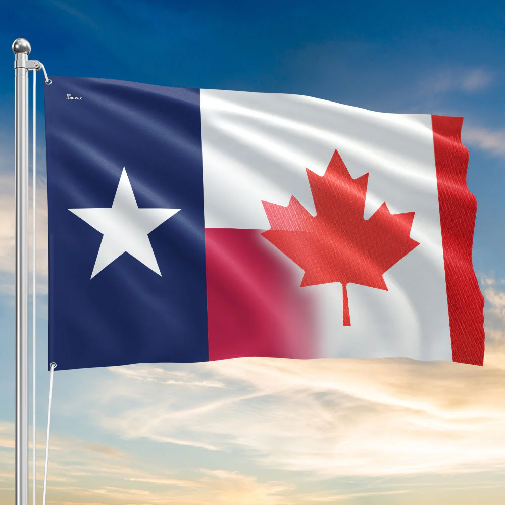 Canada Texas Flag