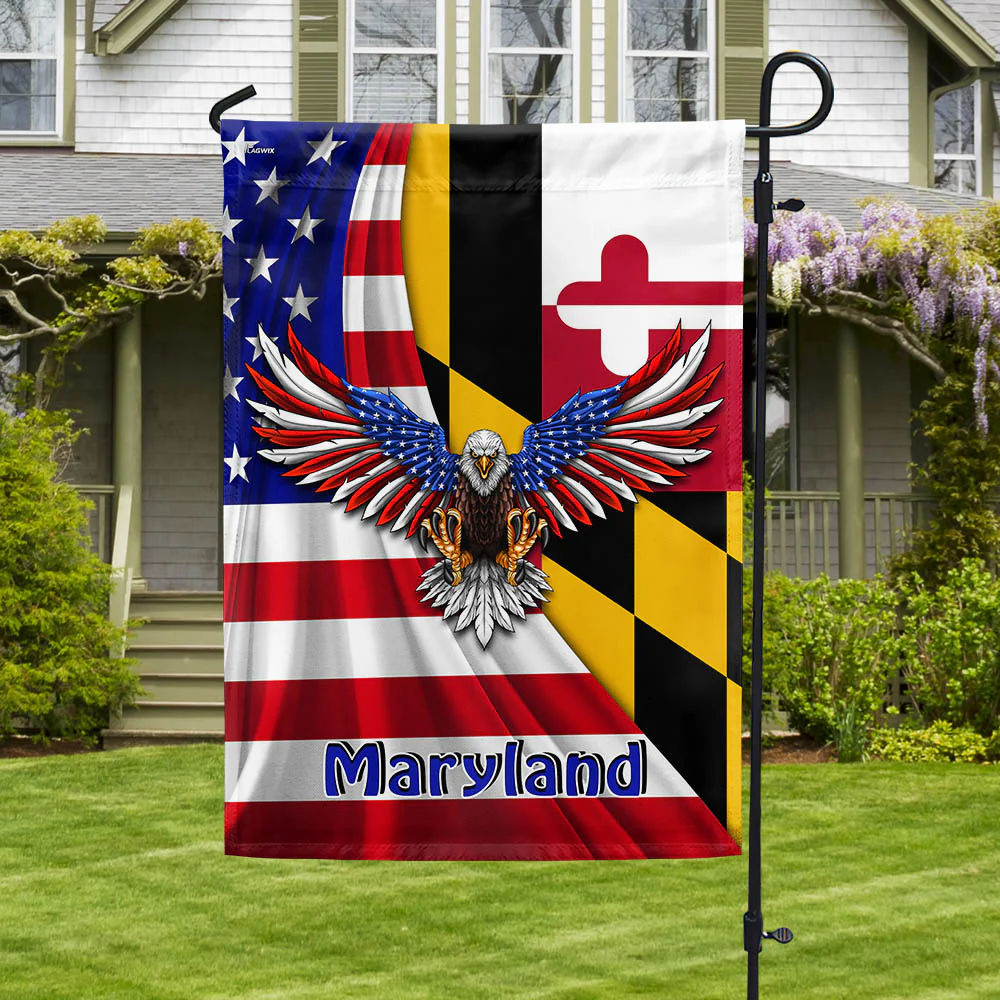 Maryland Eagle Flag MLN2943Fv1